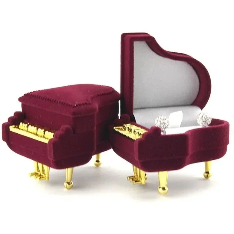 Velvet Jewelry Box - Nuova scatola di anelli di velluto