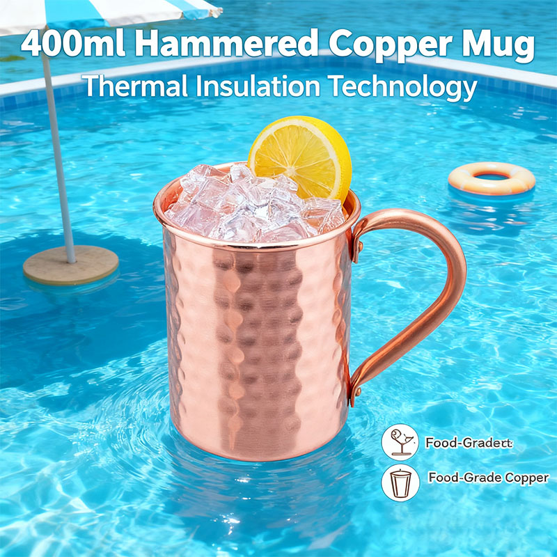 Copper Cocktail Mug - Nuove Tazze in Rame Puro al