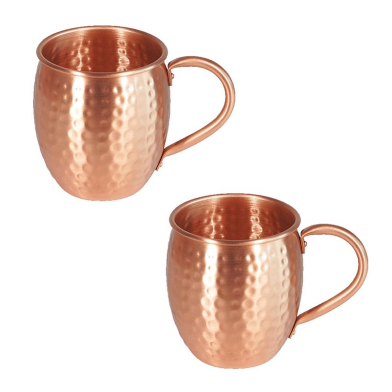Copper Cocktail Mug - Set di bicchieri per cocktail, tazze