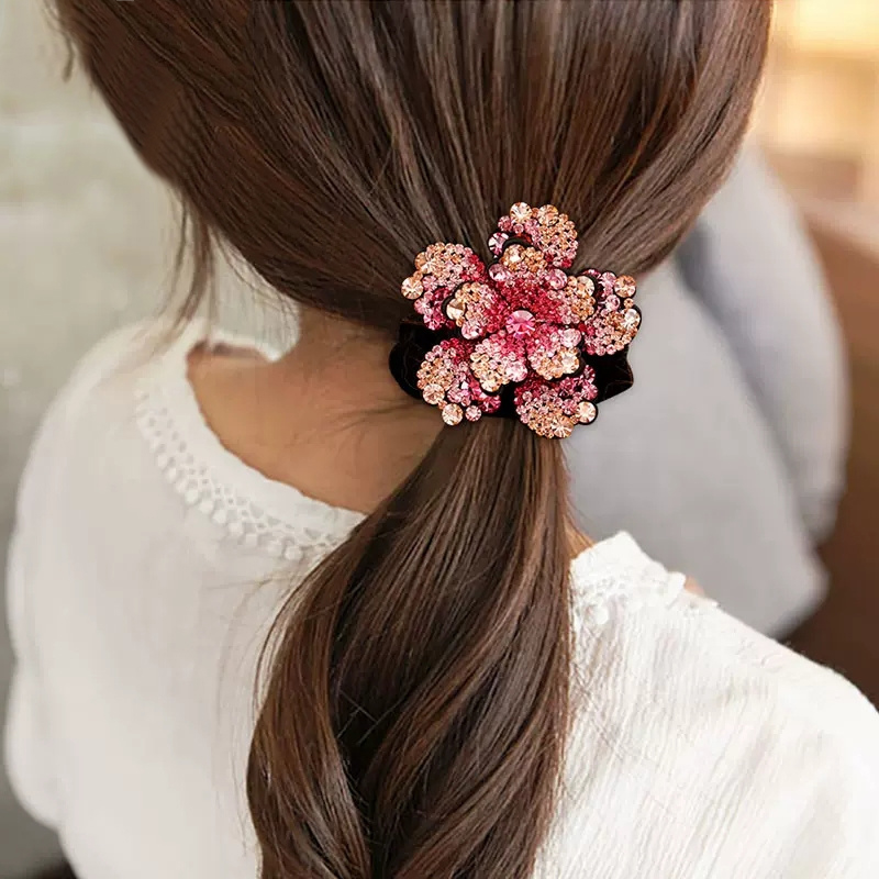 Scrunchies con strass da donna - Velvet Jewelry Box recensione e prezzo