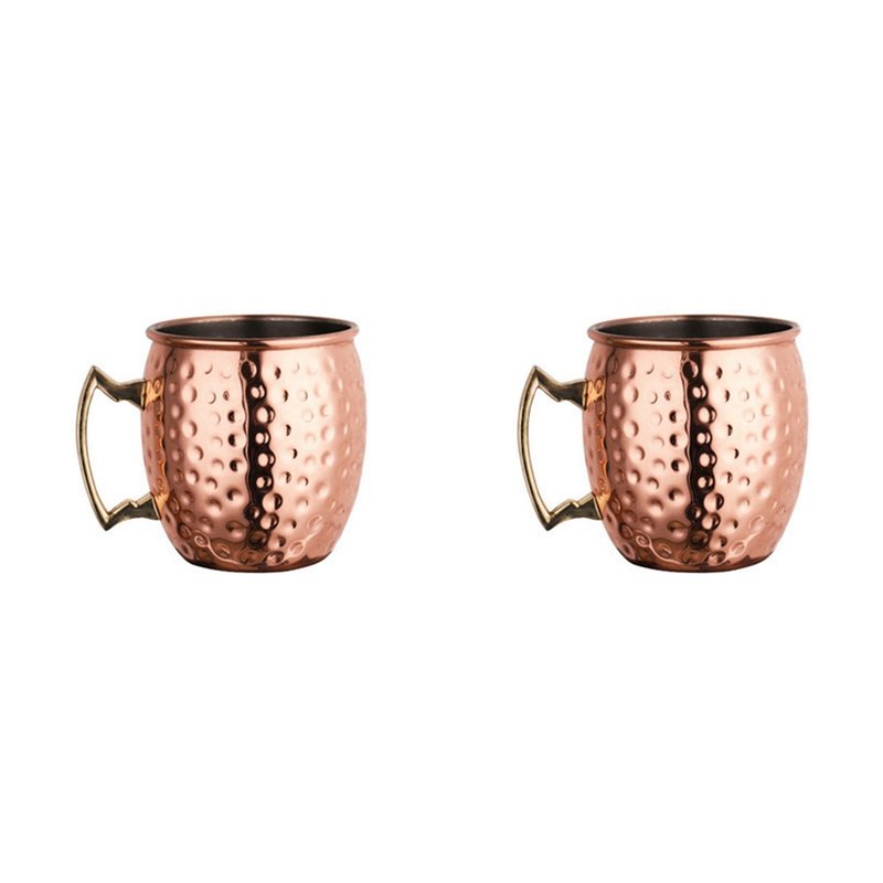 JHD 2X Tazza Moscow Mule in Ac - Copper Cocktail Mug recensione e prezzo