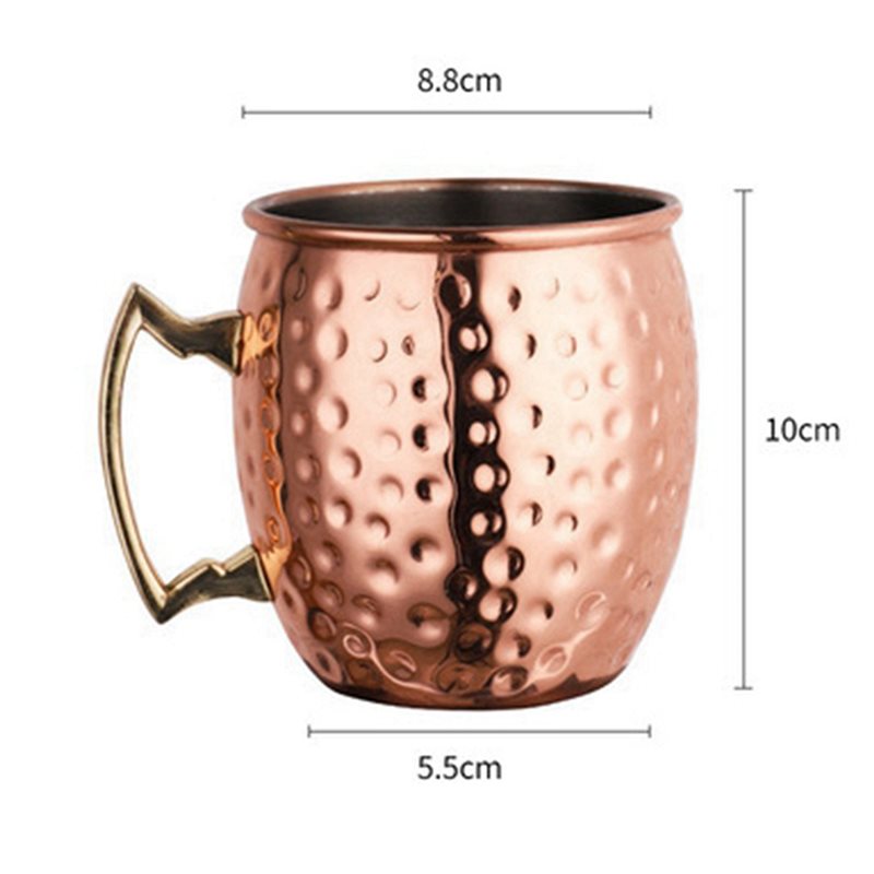 JHD 2X Tazza Moscow Mule in Ac - Copper Cocktail Mug recensione e prezzo