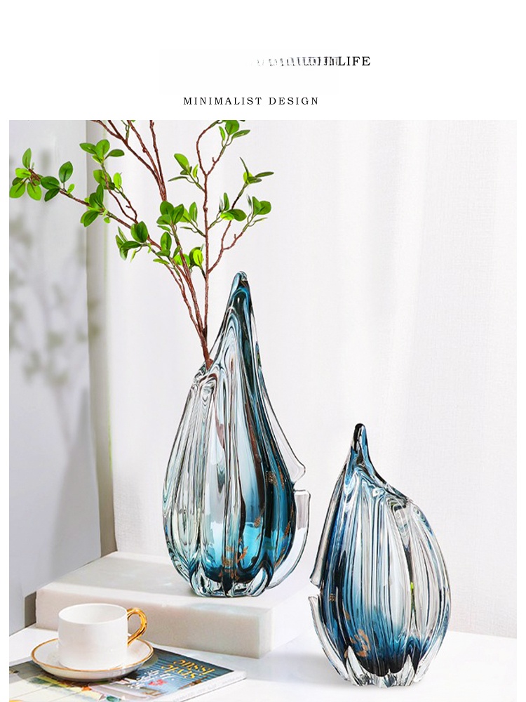 Vaso in Vetro Stile Nordico, D - Luxury Lifestyle Brands recensione e prezzo
