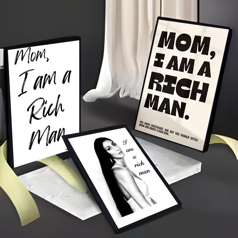 Poster Artistico Satirico di L - Luxury Lifestyle Rich recensione e prezzo