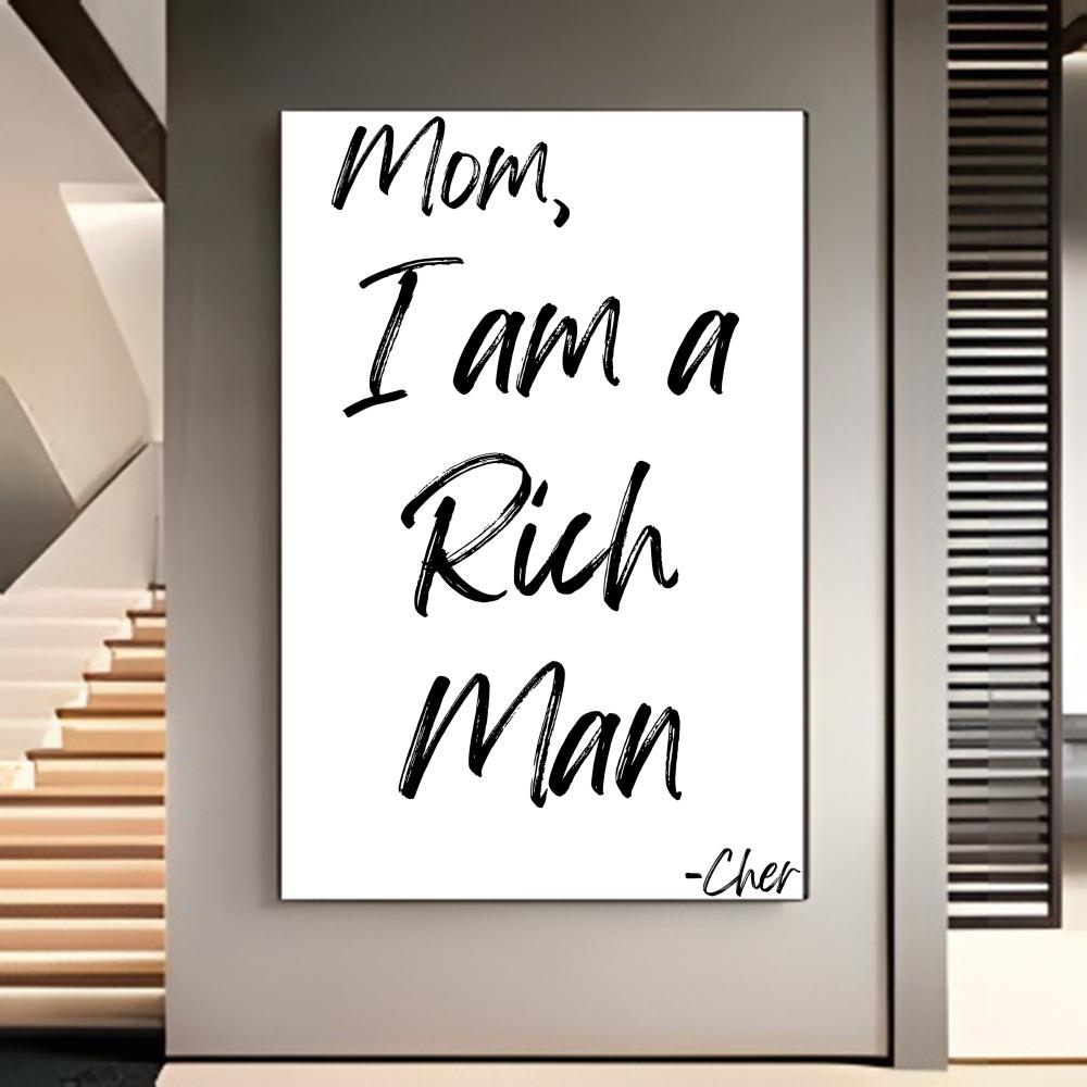 Poster Artistico Satirico di L - Luxury Lifestyle Rich recensione e prezzo