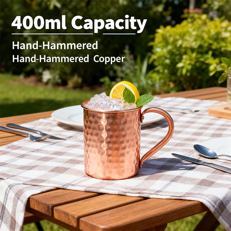Nuove Tazze in Rame Puro al 10 - Copper Cocktail Mug recensione e prezzo