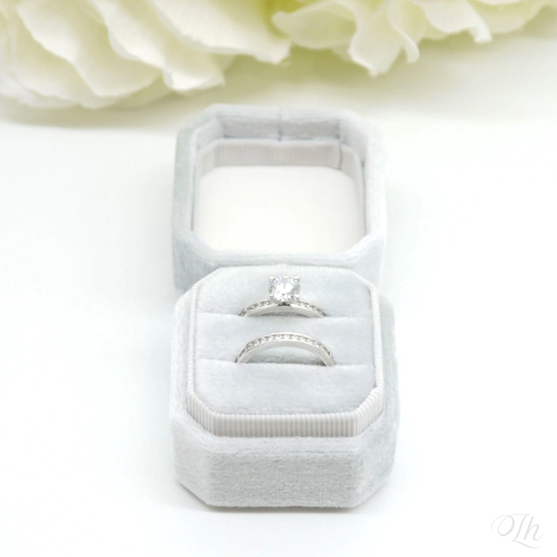 Scatola per fedi nuziali perso - Velvet Jewelry Box recensione e prezzo