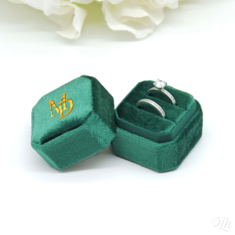 Scatola per fedi nuziali perso - Velvet Jewelry Box recensione e prezzo