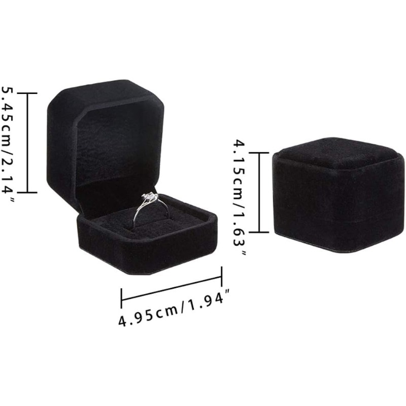 Confezione da 10 scatole per a - Velvet Jewelry Box recensione e prezzo