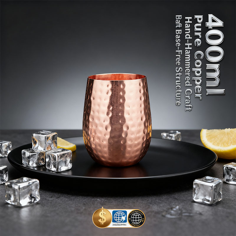 Tazza Moscow Mule 100% Rame, T - Copper Cocktail Mug recensione e prezzo