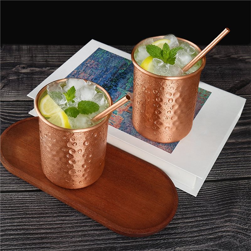 ABLU-2PC Tazza in Acciaio Inos - Copper Cocktail Mug recensione e prezzo