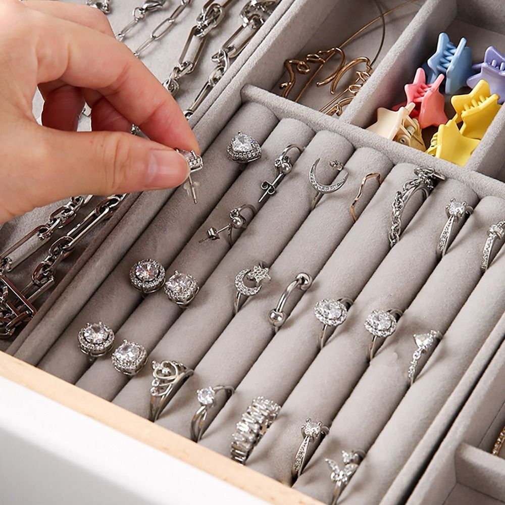 Scatola Organizer Impilabile i - Velvet Jewelry Box recensione e prezzo